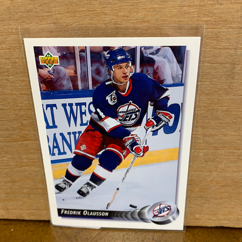 Fredrik Olausson: Winnipeg Jets(1992) #136