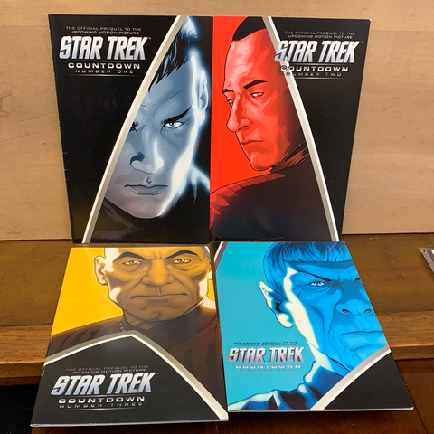 Star Trek: Countdown Book 1-4(Complete Series)