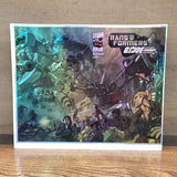 Transformers/GI Joe #1 Uncut Foil Cover