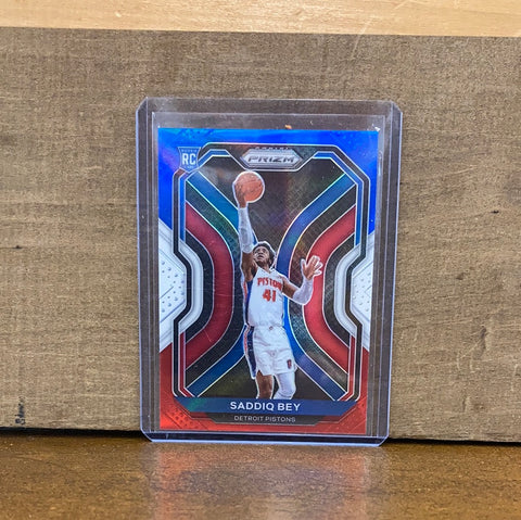 Saddiq Bey(2020-21) Prizm Red White Blue #284