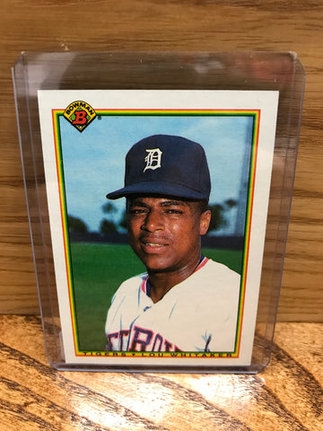 Lou Whitaker(Detroit Tigers) 1990 Topps(Bowman Baseball) #356