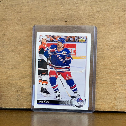 Kris King: New York Rangers(1992) #78