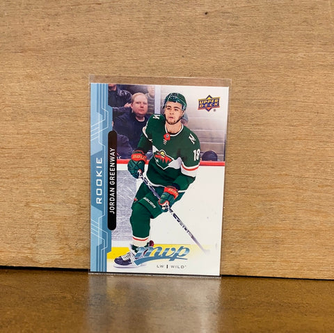 Jordan Greenway: Minnesota Wild(2018-19) #237 MVP