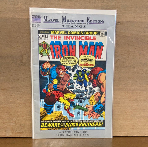 Marvel Milestone Edition(Reprints Iron Man #55 1st App of Thanos)