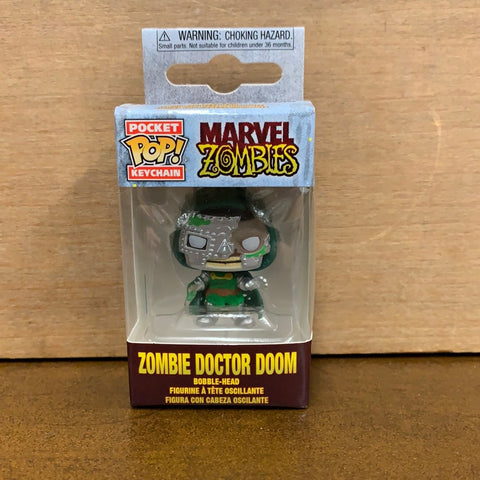 Zombie Doctor Doom(Keychain)