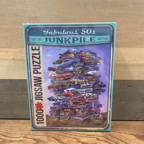 Fabulous 50s Junkpile Puzzle 1000pc