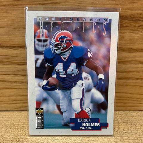 Darick Holmes: Buffalo Bills(1996) Collectors Choice #8