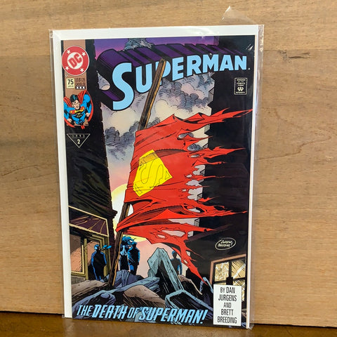 Superman #75(Key Issue: Death of Superman) 3rd Printing