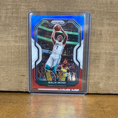 Malik Monk(2020-21) Prizm Red White Blue #15