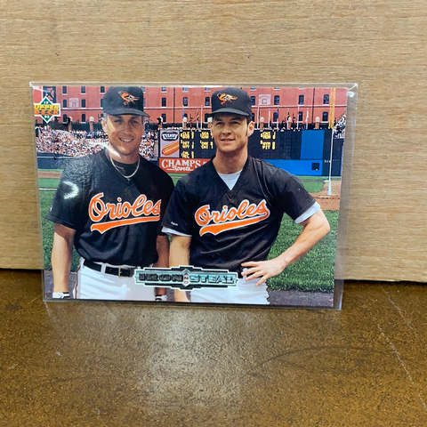 Cal Ripken Jr, Brady Anderson: Baltimore Orioles(1992) #44 Teammates
