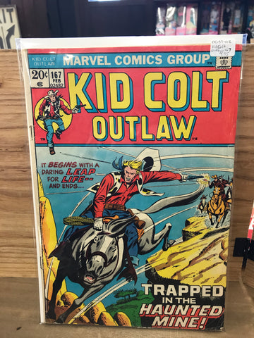 Kid Colt Outlaw 167