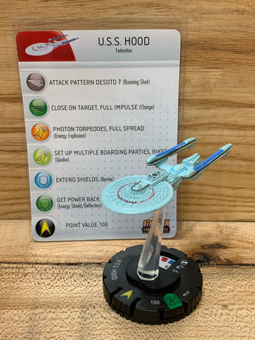 USS Hood(w/Card)