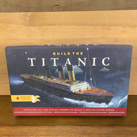 Build the Titanic Paper Model Kit