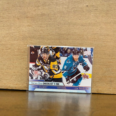 Checklist #1-100: Crosby/Pavelski (2016-17) #199 Series 1