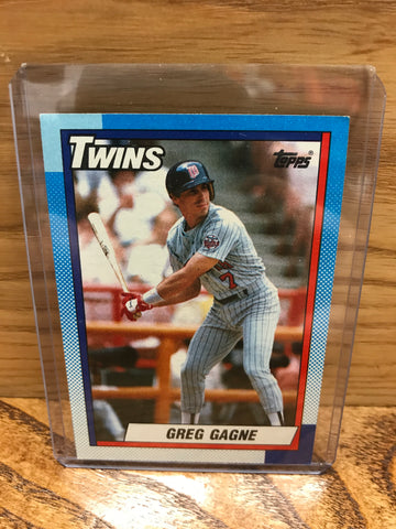 Greg Gagne(Minnesota Twins) 1990 Topps #448