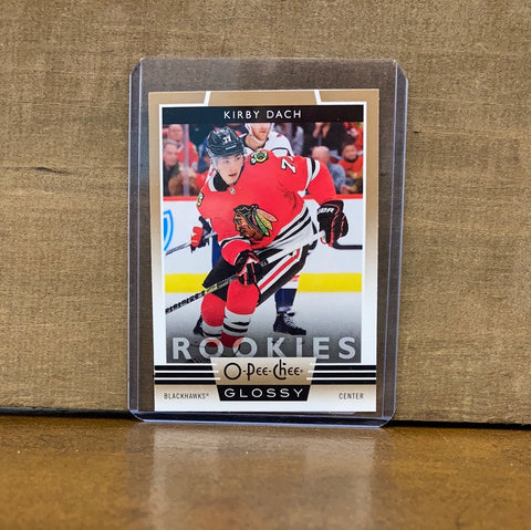 Kirby Dach: Chicago Blackhawks(2019-20) #R-12 OPeeChee Glossy