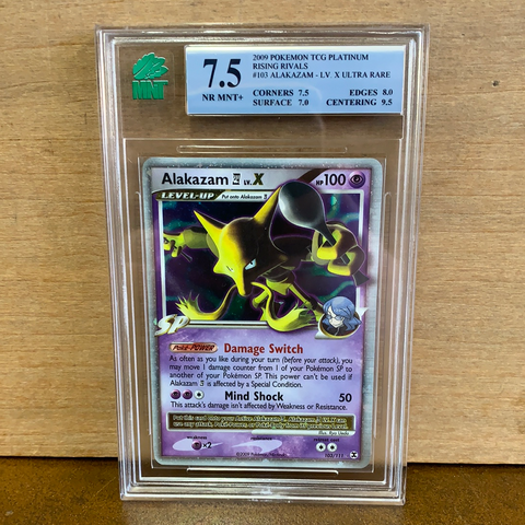 Alakazam E4 Lv. X(Graded MNT 7.5)