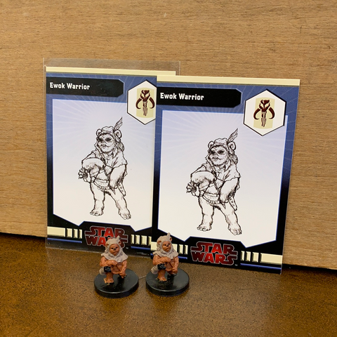 Ewok Warrior 25/40 (Set of 2)