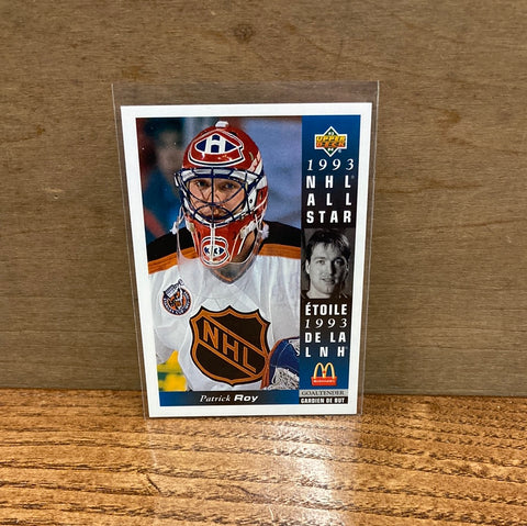Patrick Roy(1993) Mcdonalds #MCD-23