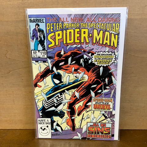 Spectacular Spiderman #109