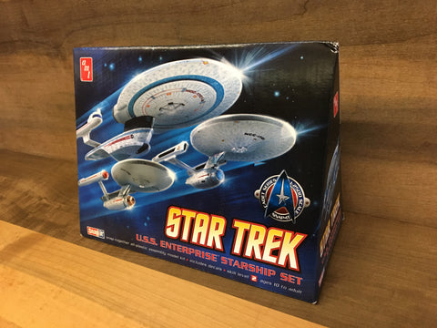 AMT Star Trek USS Enterprise Starship Set Model Kit