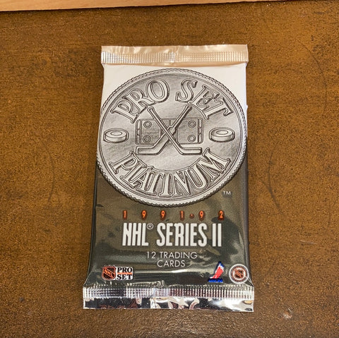 Pro Set Platinum Series 2(1992) 12 Card Sealed Pack
