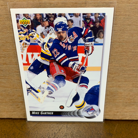 Mike Gartner: New York Rangers(1992) #126