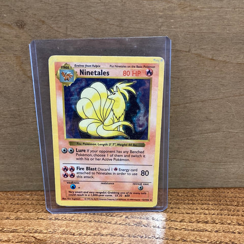 Ninetales(Shadowless Holo)