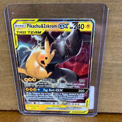 Pikachu & Zekrom GX