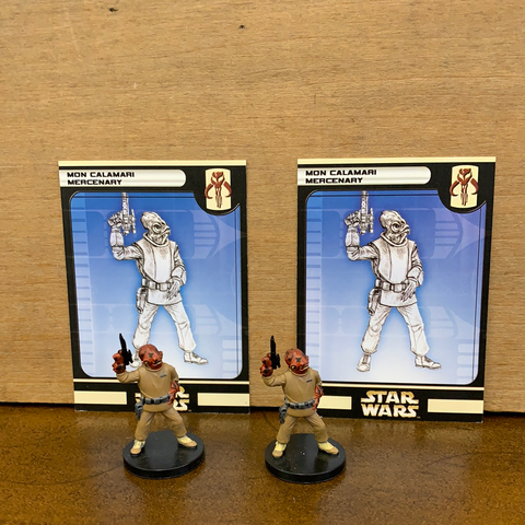 Mon Calamari Mercenary 53/60(Set of 2)