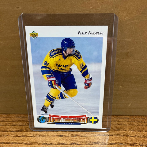 Peter Forsberg: Sweden(1992) #235 World Junior Tournament