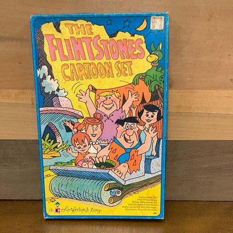 Flintstones Cartoon Set: Colorforms
