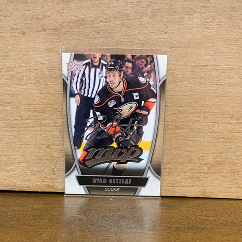 Ryan Getzlaf: Anahiem Ducks(2013-14) #71 MVP Signature