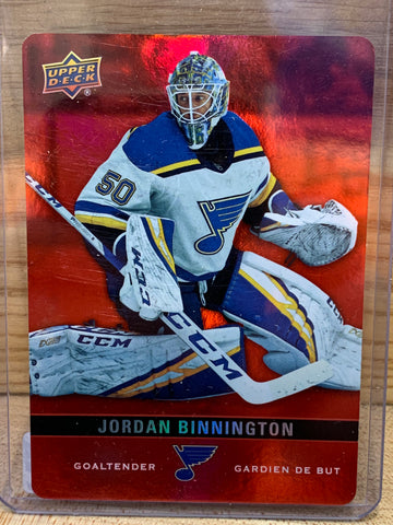 Jordan Binnington (Red Die Cut)