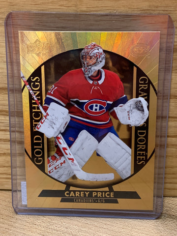 Carey Price(Gold Etching)