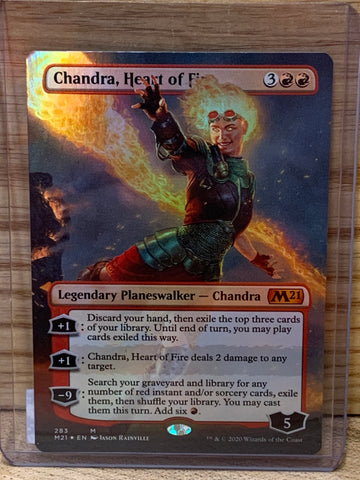 Copy of Chandra, Heart of Fire(Foil Borderless)