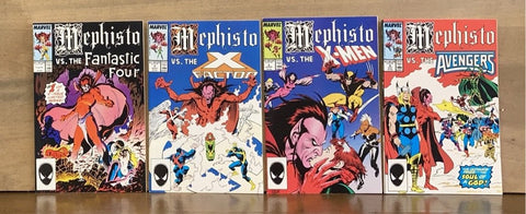 Mephisto Vs. Fantastic Four #1-4(Complete Series)
