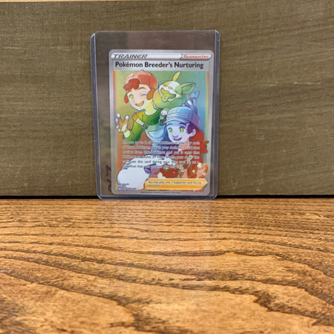 Pokemon Breeder's Nurturing(Rainbow Rare)