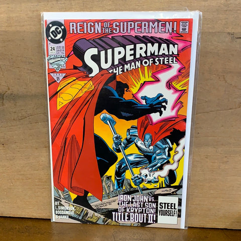 Superman: Man of Steel #24