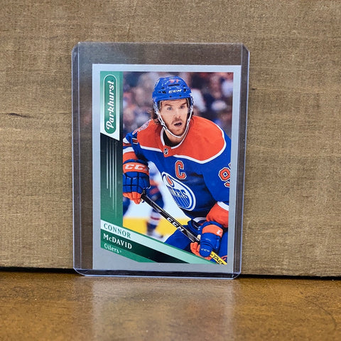 Connor McDavid: Edmonton Oilers(2019-20) #100 Parkhurst Silver