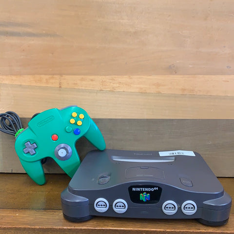 Nintendo 64 Console + Green Controller