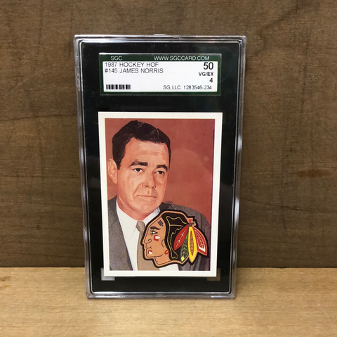 James Norris(1987 Hockey Hall of Fame):SGC Graded 50 VG/EX