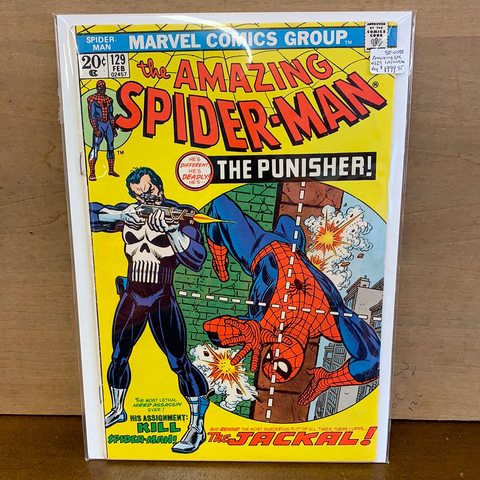 Amazing Spider Man #129(Key:1st Punisher, 1st Jackal)