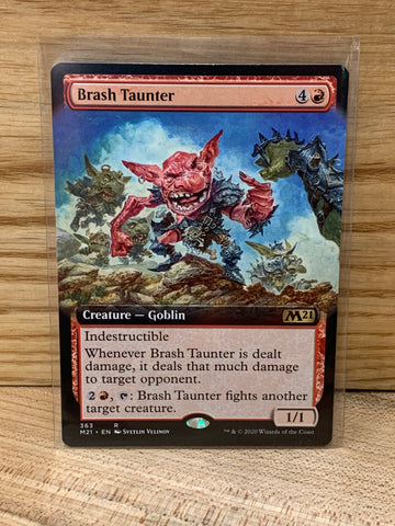 Brash Taunter(Extended Art)