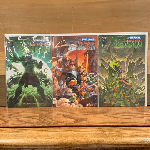 Masters of the Universe: Rise of the Snake Men #1-3(Complete Series)