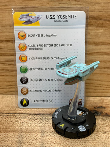 USS Yosemite(w/Card)
