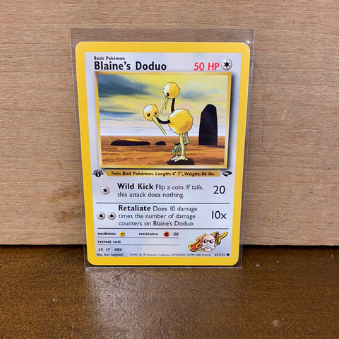 Blaine's Doduo(1st Edition)
