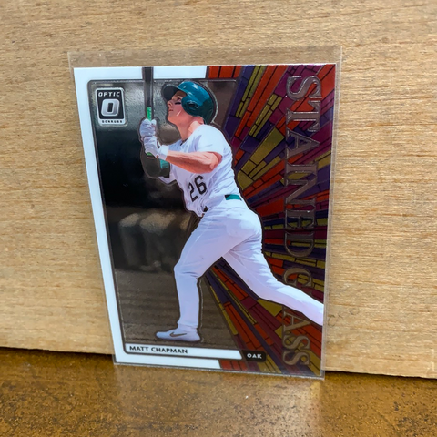 Matt Champman: Oakland Athletics(2020) Donruss Optics Stained Glass #SG-10