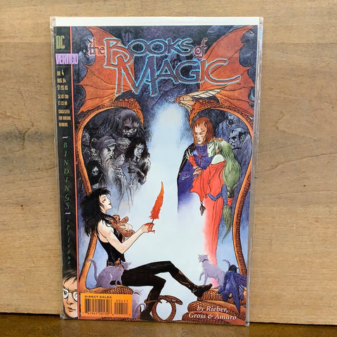 Books of Magic #4(Early Full Appearance of "Death of the Endless")