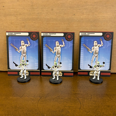 Clone Trooper Sergeant 10/60(Set of 3)